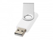 Флеш-карта Rotate USB 2.0 на 2 Гб, белый