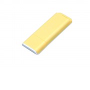 Флешка 3.0 прямоугольной формы, оригинальный дизайн, двухцветный корпус, 32 Гб, желтый/белый