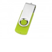 Флеш-карта USB 2.0 32 Gb Квебек, зеленое яблоко