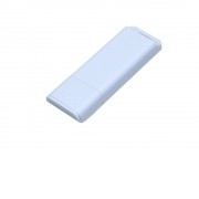 Флешка 3.0 прямоугольной формы, оригинальный дизайн, двухцветный корпус, 64 Гб, белый