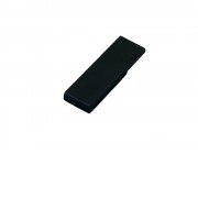 Флешка промо в виде скрепки, 32 Гб, черный