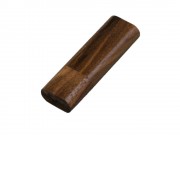 Флешка 3.0 эргономичной прямоугольной формы, с округленными краями, дерево, 128 Гб, коричневый