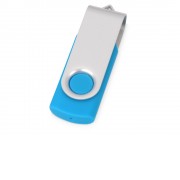 Флеш-карта USB 2.0 16 Gb Квебек, голубой