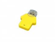 Флешка 3.0 в виде футболки, 128 Гб, желтый