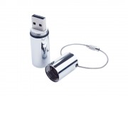 USB-флешка на 4 ГБ, серебро