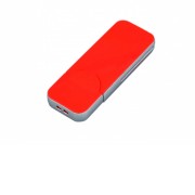 USB-флешка на 128 Гб в стиле I-phone, прямоугольнй формы, красный