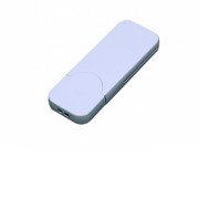 USB-флешка на 32 Гб в стиле I-phone, прямоугольнй формы, белый