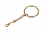 Карабин с кольцом K03, для mini, золото
