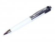 Флешка в виде ручки с мини чипом, 8 Гб, белый/серебристый