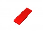 Флешка промо в виде скрепки, 8 Гб, красный