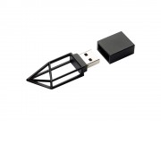 USB-флешка на 32 ГБ, micro USB  черный