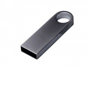 USB 3.0-флешка на 64 Гб с мини чипом и круглым отверстием, серебристый