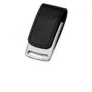 Флеш-карта USB 2.0 16 Gb с магнитным замком Vigo, черный/серебристый