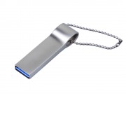 USB 2.0-флешка на 8 Гб с мини чипом, компактный дизайн, боковое отверстие для цепочки