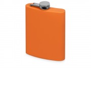 Фляжка 240 мл Remarque soft touch, 304 сталь, оранжевый