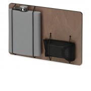 Подарочный набор Путешественник с флягой и мультитулом, светло-серый