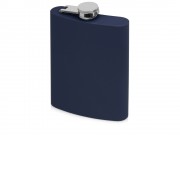 Фляжка 240 мл Remarque soft touch, 201 сталь, синий