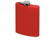 Фляжка 240 мл Remarque soft touch, 304 сталь, красный