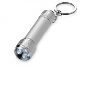 Брелок-фонарик Draconum, серебристый