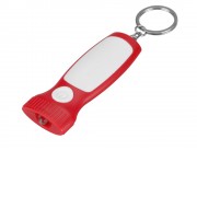 Брелок-фонарик Каяма, красный/белый