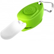 Брелок-фонарик для молнии, зеленый