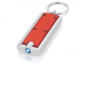 Брелок-фонарик Castor, красный