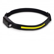 Налобный фонарь 2-в-1 c управлением жестами Spacelight, черный