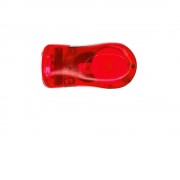 Фонарик BRILL с 3 светодиодами и динамо-зарядкой, красный