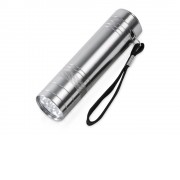 Фонарь с открывалкой Yok, серебристый (P)