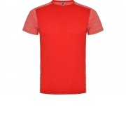 Спортивная футболка Zolder детская, красный/меланжевый красный