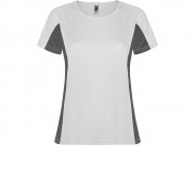 Футболка Shanghai женская, белый/графитовый