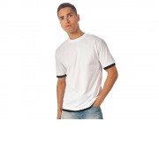 Футболка Rotterdam мужская, белый/черный