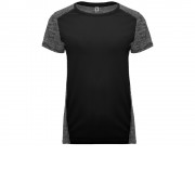 Спортивная футболка Zolder женская, черный/меланжевый черный