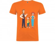 Футболка Простоквашино мужская, оранжевый