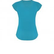 Футболка Avus женская, меланжевый бирюзовый