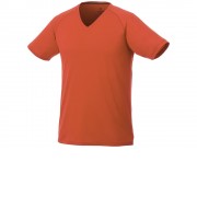 Модная мужская футболка Amery с коротким рукавом и V-образным вырезом, оранжевый