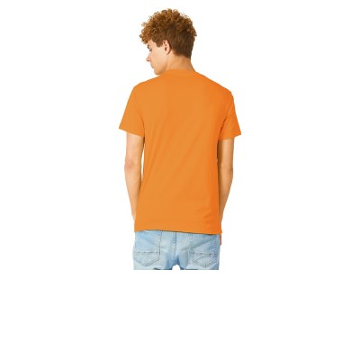 Футболка Heavy Super Club с боковыми швами, мужская, оранжевый Футболка Heavy Super Club с боковыми швами, мужская, оранжевый