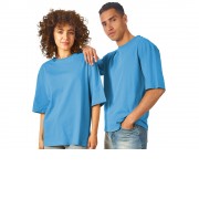 Футболка оверсайз Liyon унисекс, лазурный