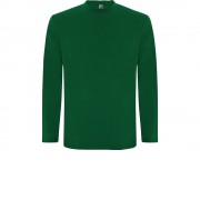Футболка с длинным рукавом Extreme мужская, бутылочный зеленый