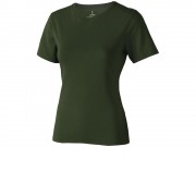Nanaimo женская футболка с коротким рукавом, армейский зеленый