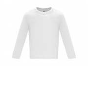 Футболка Baby  детская с длинным рукавом, белый
