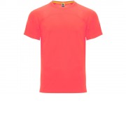 Футболка Monaco унисекс, неоновый коралловый