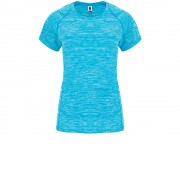Спортивная футболка женская Austin, меланжевый бирюзовый