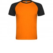 Спортивная футболка Indianapolis мужская, неоновый оранжевый/черный