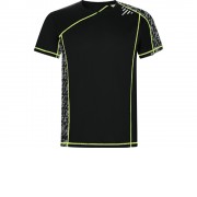 Спортивная футболка Sochi мужская, принтованый черный