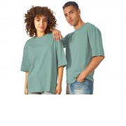 Футболка оверсайз Liyon унисекс, пыльно-бирюзовый