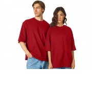 Футболка Berlin к/р оверсайз, 100% хлопок, 180гр., красный