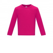 Футболка Baby  детская с длинным рукавом, фуксия