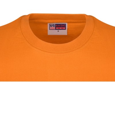 Футболка Heavy Super Club с боковыми швами, мужская, оранжевый Футболка Heavy Super Club с боковыми швами, мужская, оранжевый