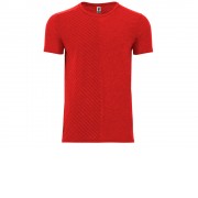 Футболка Baku мужская, меланжевый красный